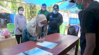 Korban Bencana Jemaat Gereja Toraja Desa Meli Terima Bantuan 10 Unit Huntap