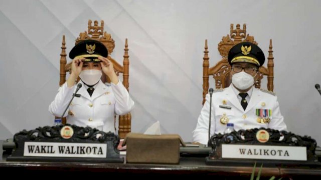 Wali dan Wakil Wali Kota Makassar, Danny-Fatma.