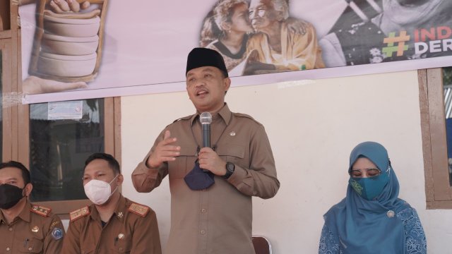 Bupati Bantaeng Apresiasi Rantang Lansia ACT MRI