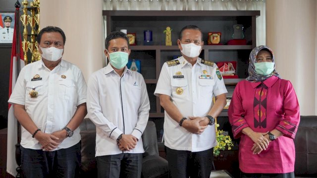 Kepala Loka POM Kota Palopo Audiensi Ke Bupati Luwu