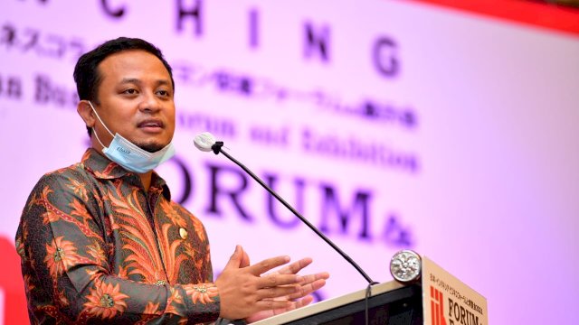 Plt Gubernur Sulsel, Andi Sudirman Sulaiman. (trotoar.id).