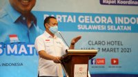 Syamsari Kitta: Blue Helmet Adalah Juru Bicara Kemanusiaan Partai Gelora
