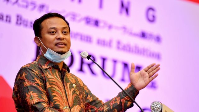 Plt Gubernur Sulsel, Andi Sudirman Sulaiman.