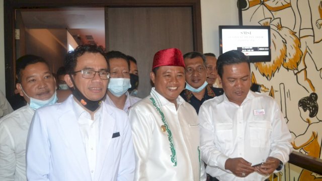 Wagub Jabar bersama SMSI Jabar.
