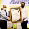 Ketua PHRI Sulsel Terima Penghargaan Profesional Peduli Media dan Pers