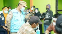 Tinjau Vaksinasi di Luwu, Plt Gubernur: Dalam Rangka Persiapan Sekolah Tatap Muka