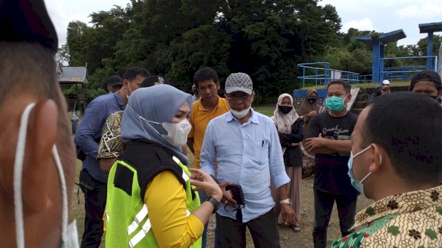 Andi Ina Pantau Pembangunan Bendungan Lanrae