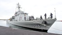 KRI Pulau Rimau &ndash; 724 Gelar Operasi Netralisasi Ranjau di Perairan Makassar