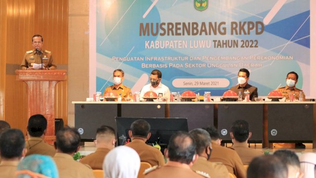 Bupati Luwu Ungkap 7 Target Pembangunan Di Musrembang