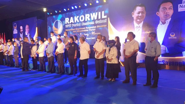Ini Rekomendasi Rakorwil Nasdem Sulsel