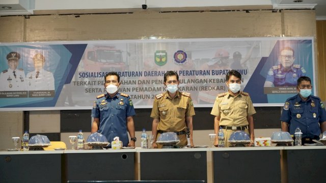 Damkar Luwu Sosialisasikan Perda Pencegahan dan Penanggulangan Kebakaran