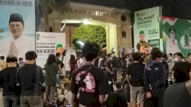 Kongres HMI ke XXXI Ricuh, Satu Peserta Jadi Korban