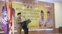 Ilham Azikin Terpilih Sebagai Ketua Kwarcab Pramuka Bantaeng