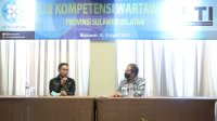 Narasumber UKW, Danny Sebut Media Ikut Sukseskan Makassar Recover