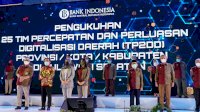 Plt Gubernur Sulsel Kukuhkan Bupati Luwu Sebagai Ketua TP2DD Kabupaten Luwu