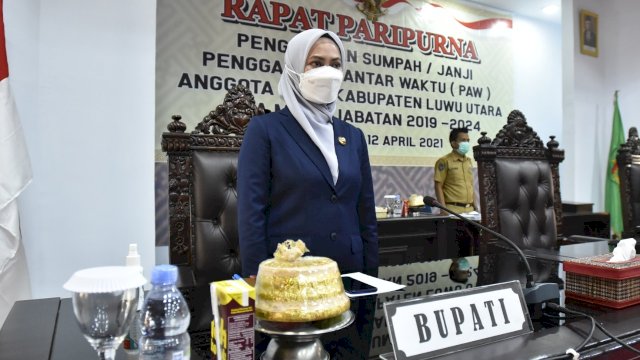 Sempat Tertunda, I Wayan Suta Resmi Jadi Anggota PAW DPRD Luwu Utara