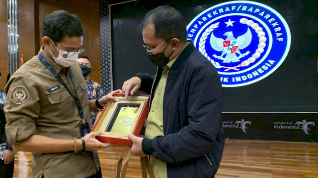 Danny Paparkan Program Strategis Pariwisata Dihadapan Menteri Sandiaga