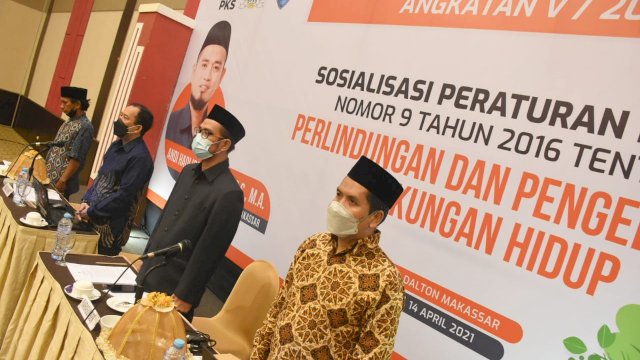 Andi Hadi Ibrahim Sosialisasi Perda nomor 9 tahun 2016
