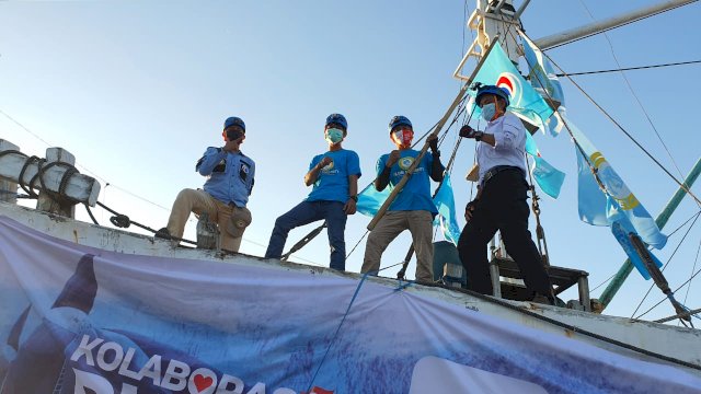 Partai Gelora Lepas Ekspedisi Phinisi Kemanusiaan Untuk Nusa Tenggara & Jawa Timur