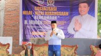 Sosbang di Pangkep, H Irwan Ajak Warga Jaga Persatuan Bangsa