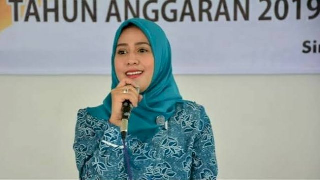 Ketua PKK Sinjai, Andi Nurhilda Daramata Seto. 