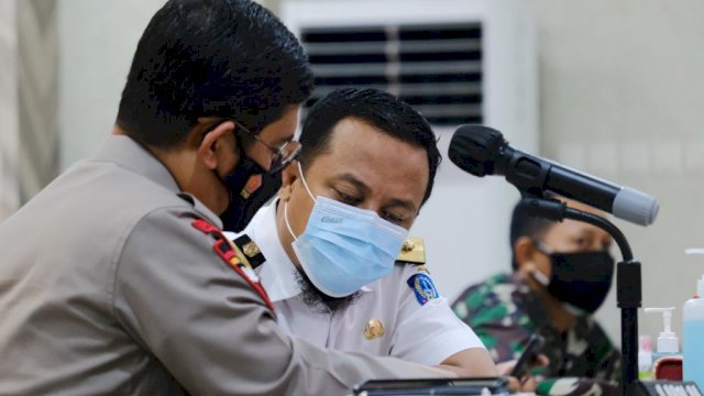 ASS Hadiri Rakor Virtual Lintas Sektoral Pengamanan Idul Fitri 1442 H Bersama Kapolri dan Menteri