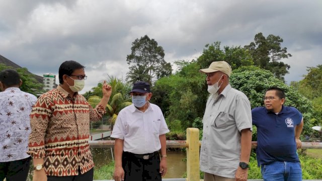 Soal Pembangunan Kanal Salu Matoto, Wabup Suaib dan BBWSPJ Langsung Tinjau Lapangan