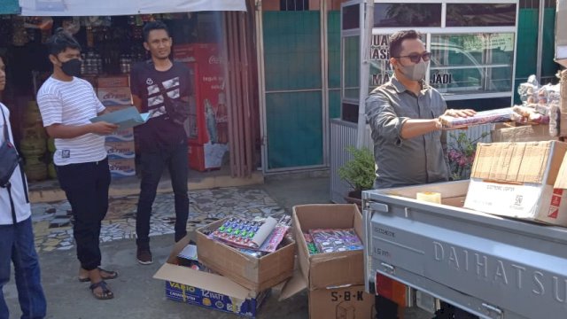 Polres Sinjai Razia Petasan dan Kembang Api di Bulan Ramadhan