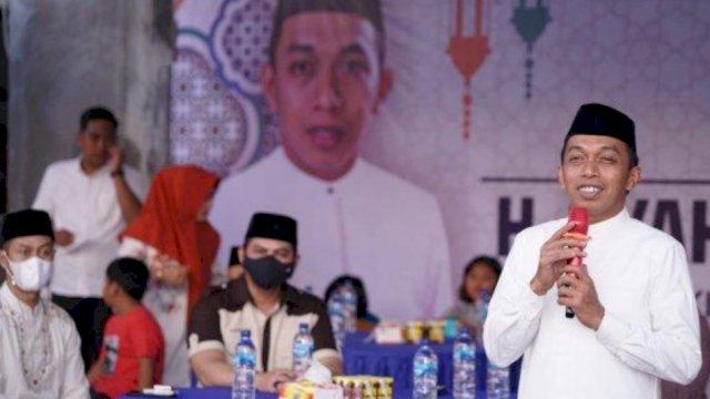 Bukber Bersama Warga Sidrap, Syahar Ingatkan Protokol Kesehatan