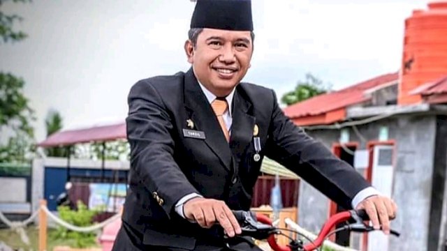 Kadis Kominfo dan Persandian Sinjai, Tamzil Binawan. (Irsan/Trotoar.id)