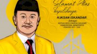 Aklamasi, Iksan Iskandar Terpilih Ketiga Kalinya sebagai Ketua Golkar