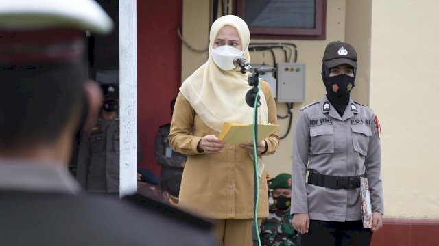 Bupati Luwu Utara Pimpin Apel Gelar Pasukan Ops Ketupat 2021