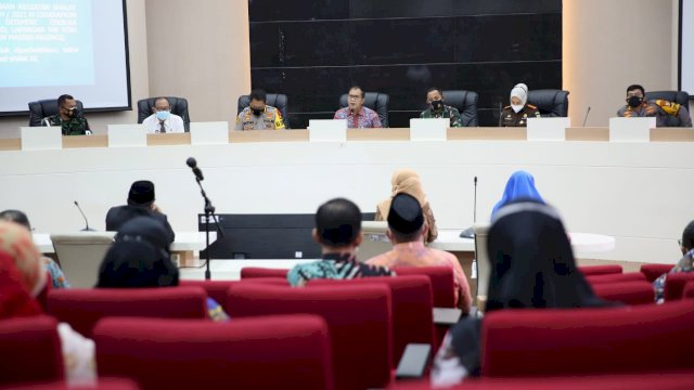 Danny Pimpin Rakor Bersama Forkopimda Dan Tokoh Agama Bahas Pelaksanaan Shalat Idul fitri