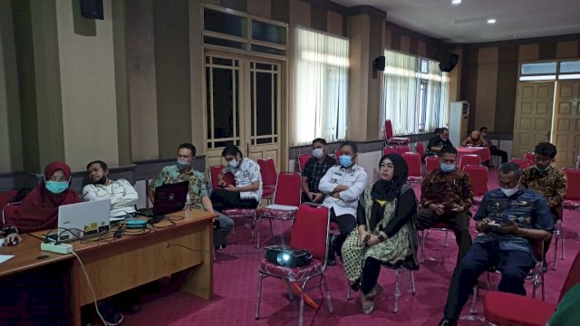 Pastikan Batas Wilayah, Tim Penegasan Batas Luwu Ikuti Rakor Sinkronisasi Di Makassar