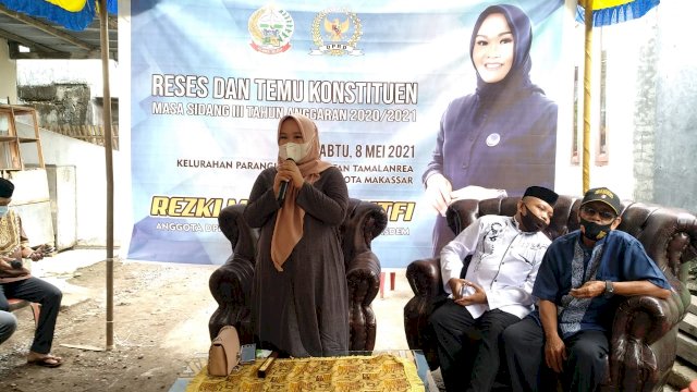 Anggota DPRD Sulsel Rezki Mulfiati Lutfi Kembali melakukan Reses Masa Sidang Ke III
