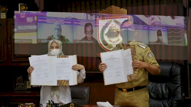 Pemerintah Kota Makassar Terima LHP LKPD Tahun Anggaran 2020 Dengan WDP Dari BPK RI Provinsi Sulsel