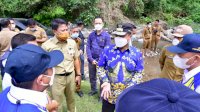 Offroad Seberangi Sungai, Plt Gubernur Tinjau Perencanaan Jalan Tambang di Kawasan Sungai Jeneberang