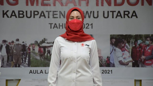 Indah Putri Indriani Diminta Kembali Pimpin PMI Luwu Utara