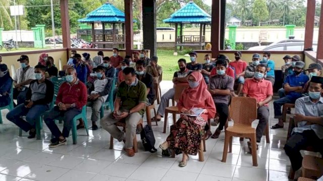 Bintek para ketua kelompok tani di Sinjai.