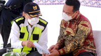 Plt Gubernur Pencanangan Jalan Rantepao – Batusitanduk Senilai Rp 49 M dari Rp 250 M Anggaran 2021 untuk Toraja