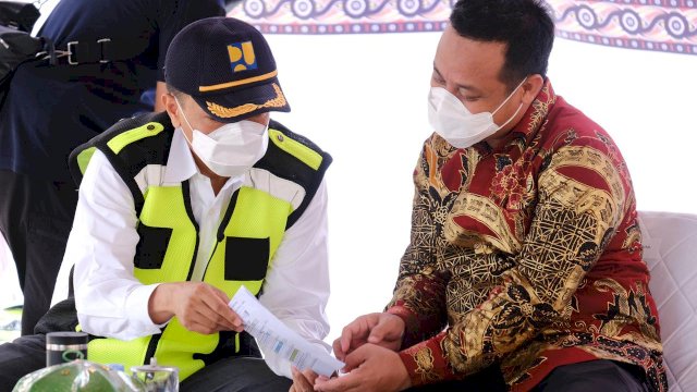 Plt Gubernur Pencanangan Jalan Rantepao – Batusitanduk Senilai Rp 49 M dari Rp 250 M Anggaran 2021 untuk Toraja