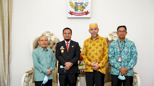 Kepala BPS Berganti, Plt Gubernur Sulsel Harap Terbangunnya Sinergitas dan Komunikasi