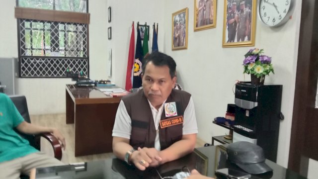 Kasatpol PP Sulsel, Mujiono. FOTO: Alam/Trotoar.