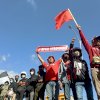 Di Pastikan Keluar Sebagai Juara Liga, Ribuan Suporter PSM Makassar Pawai Keliling Kota Makassar&nbsp;