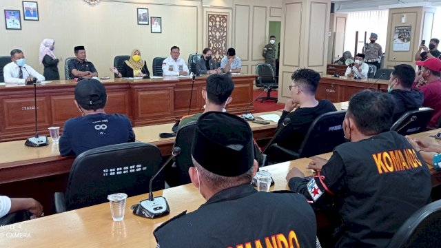 Dihadapan Suporter PSM, Ketua DPRD: Stadion Mattoangin Wajib Dibangun
