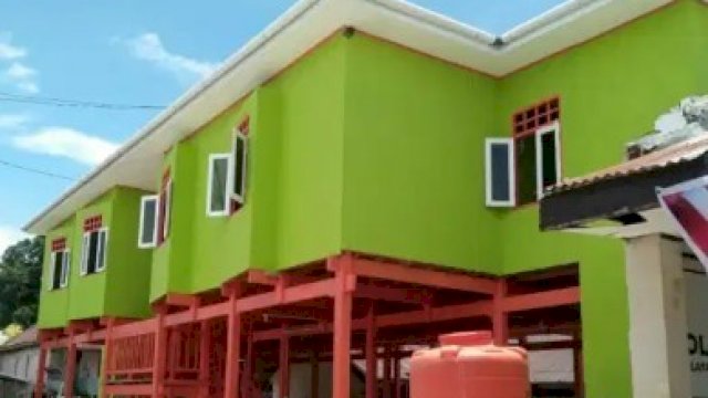 Rumah Dinas Medis yang Bangun Pemda Sinjai di Pulau Sembilan Mulai Difungsikan