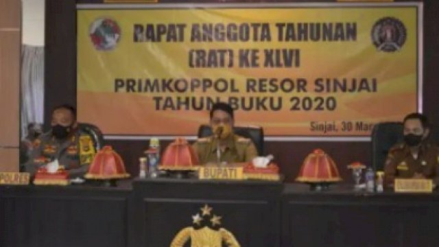 Aktif, Bupati ASA Apresiasi Kehadiran Koperasi Polres Sinjai
