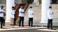 Paspampres Imam Jokowi Salat Idul Fitri