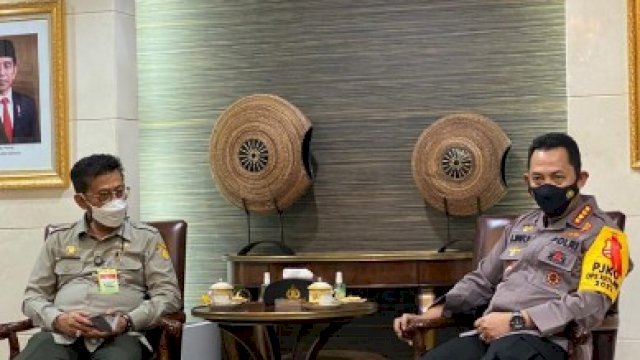 Mentan SYL bersama Kapolri.
