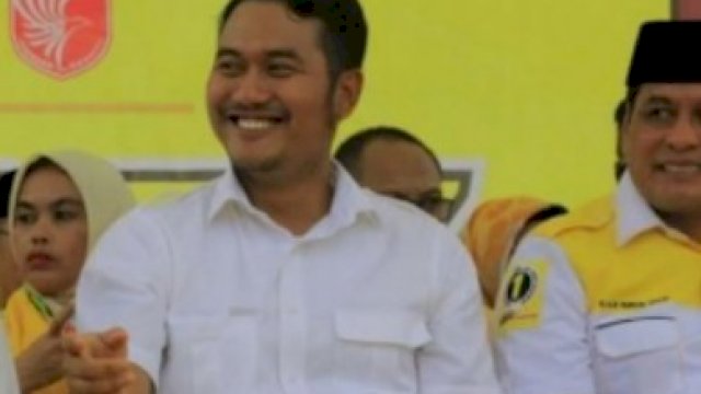 Andi Seto Asapa bersama Nurdin Halid / Istimewa
